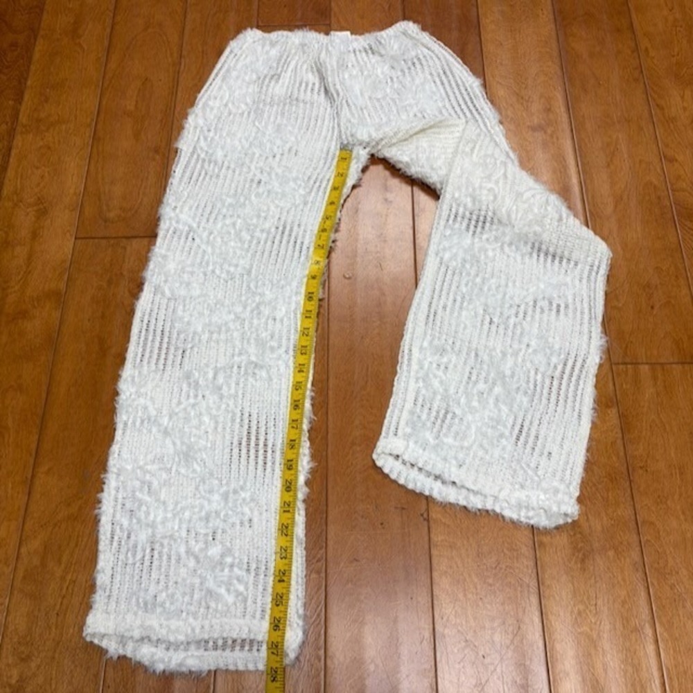Musera Sheer Open Knit Pants Size XS Cover Up Beach Festival‎ Summer Party Boho - Picture 3 of 10